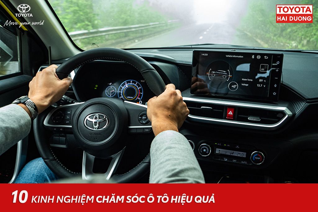 10 KINH NGHIỆM CHĂM SÓC XE Ô TÔ HIỆU QUẢ AN TOÀN
