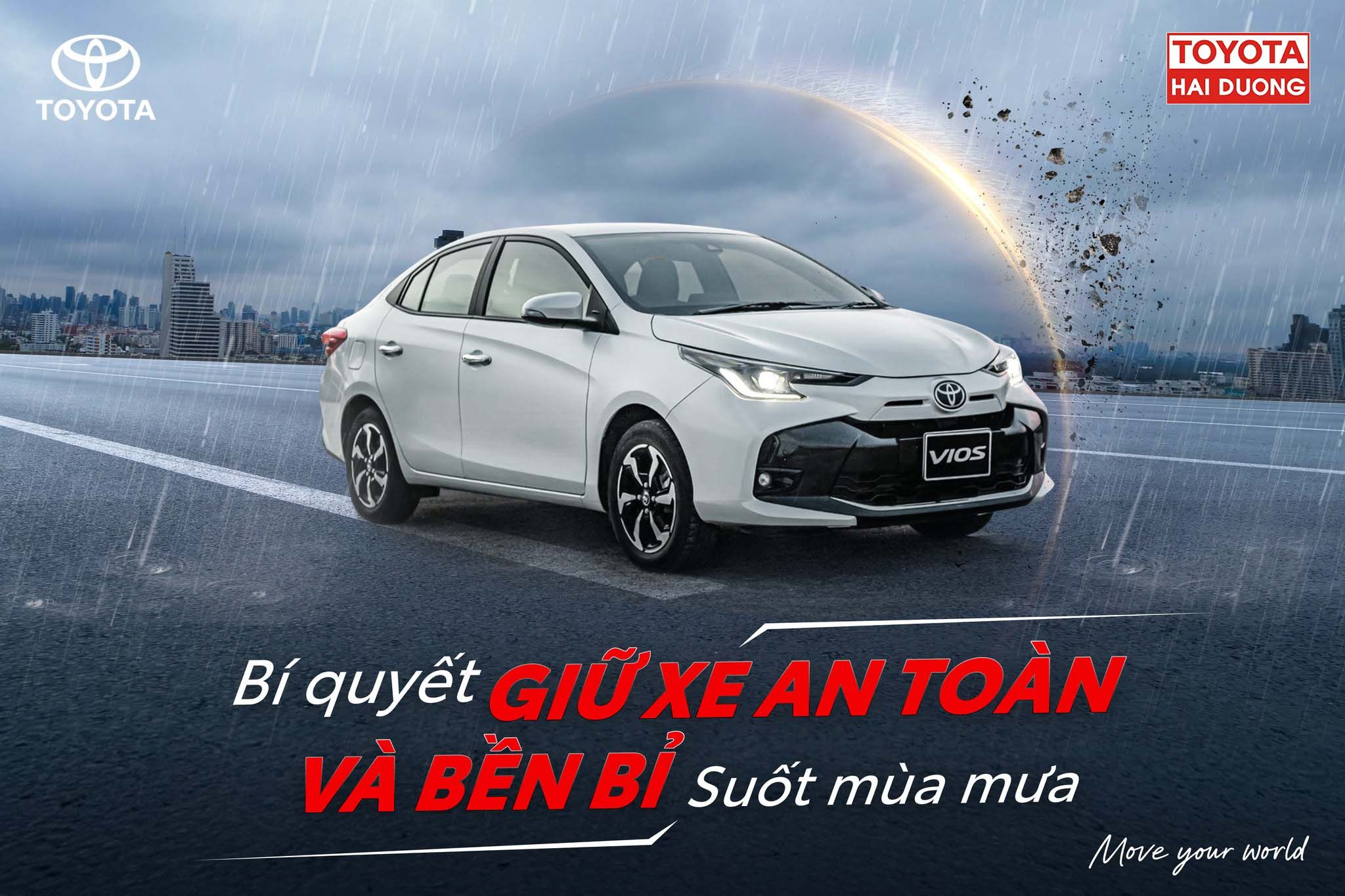 BÍ QUYẾT GIỮ XE AN TOÀN VÀ BỀN BỈ SUỐT MÙA MƯA