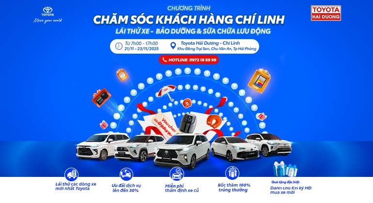 CHƯƠNG TRÌNH CHĂM SÓC KHÁCH HÀNG CHÍ LINH 2025