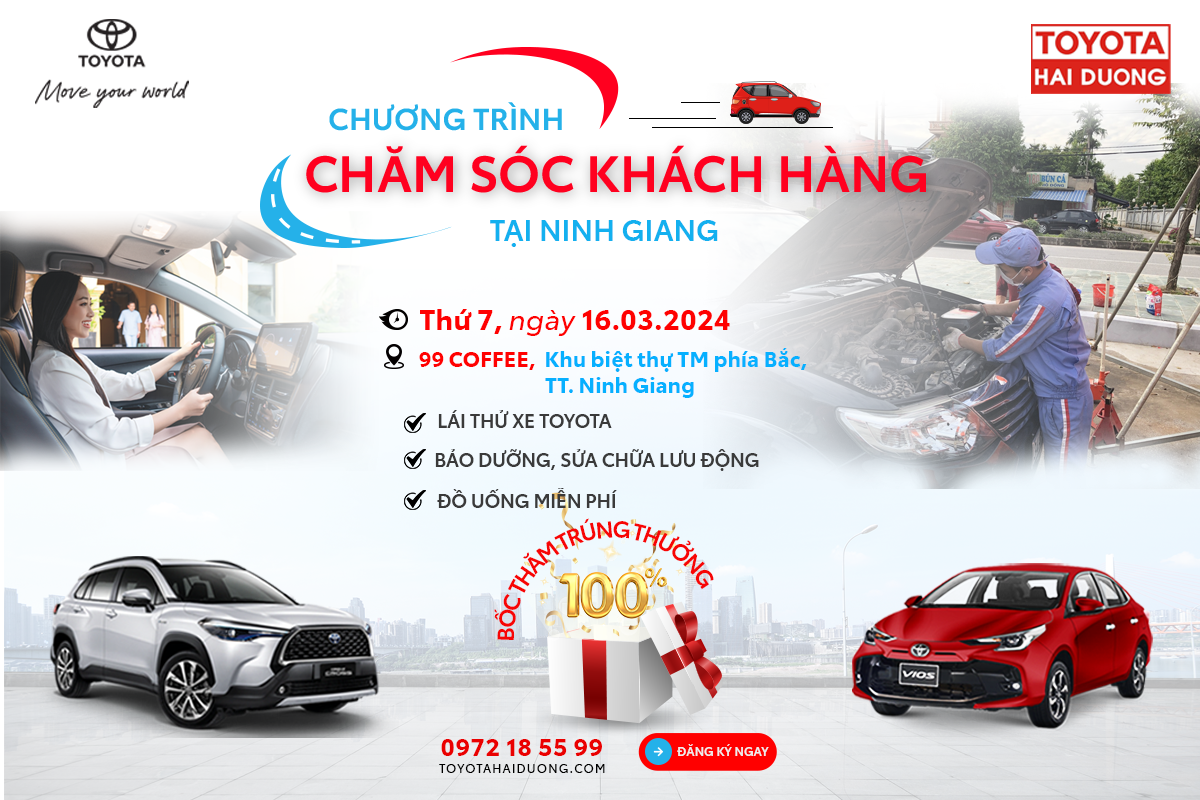 CHƯƠNG TRÌNH CHĂM SÓC KHÁCH HÀNG NINH GIANG
