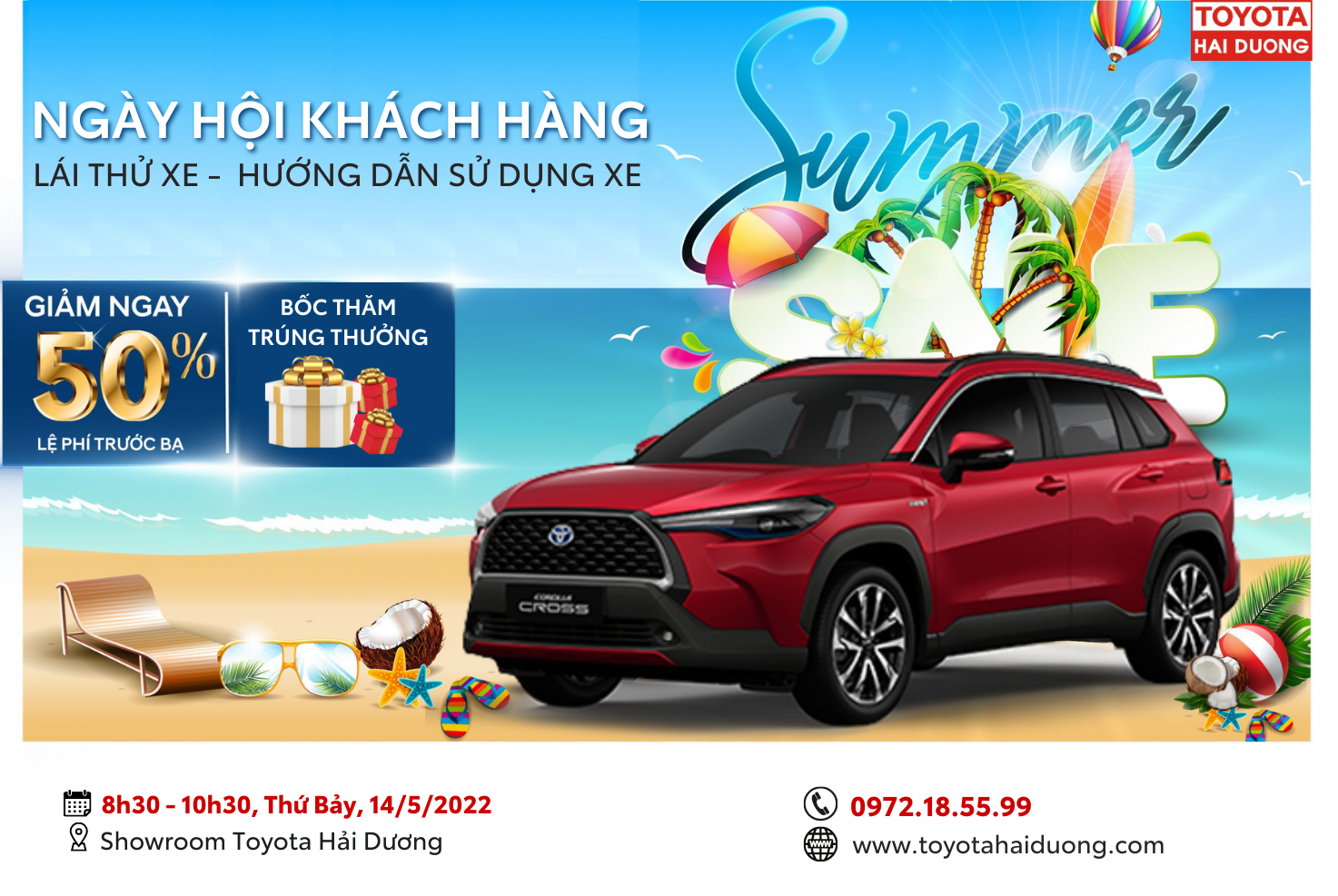 CHƯƠNG TRÌNH NGÀY HỘI KHÁCH HÀNG 14/05/2022