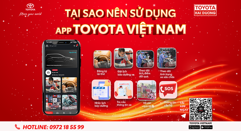 CÓ NÊN CÀI ĐẶT VÀ SỬ DỤNG ỨNG DỤNG TOYOTA VIỆT NAM️