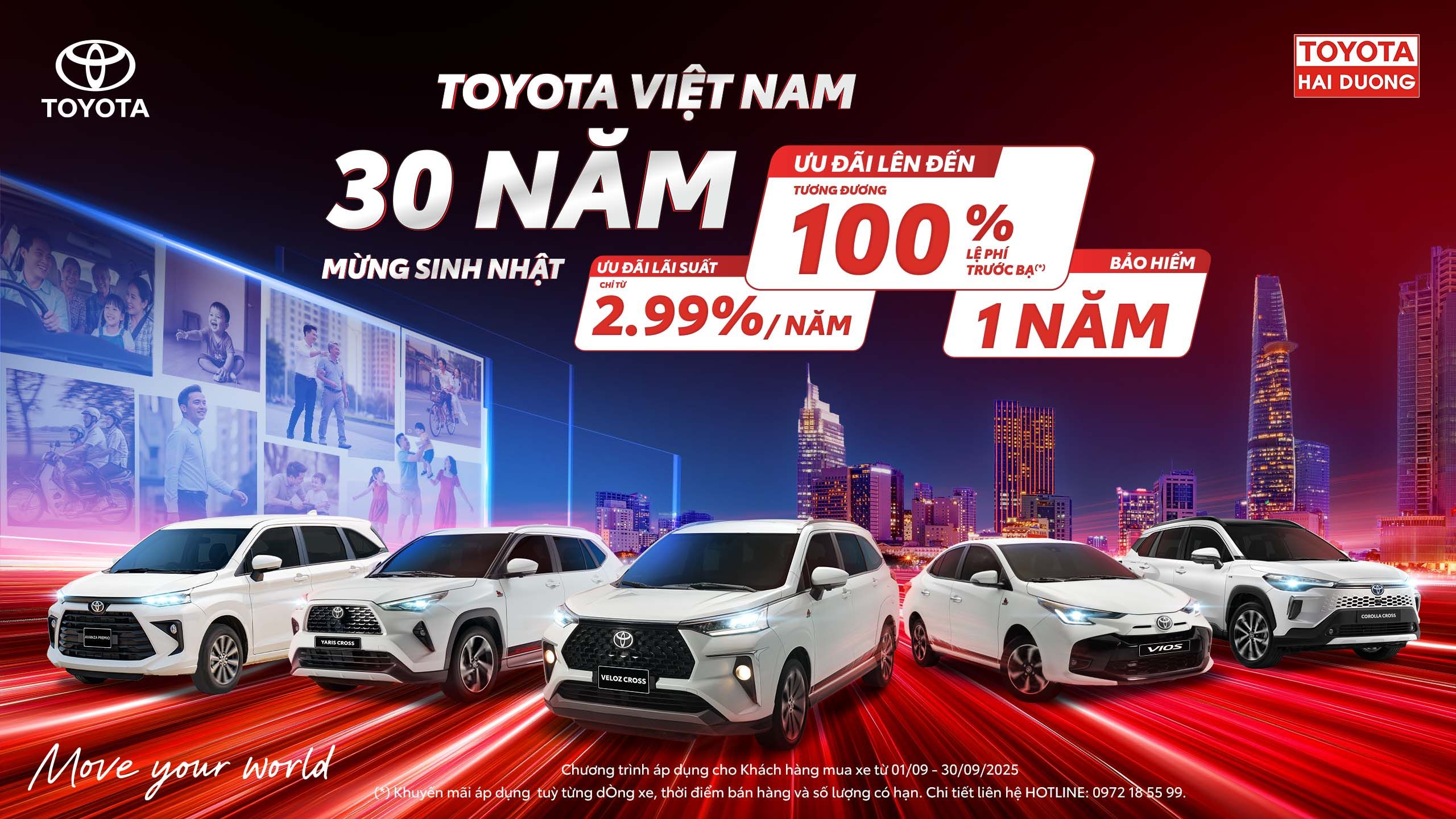 ĐÓN TRỌN ƯU ĐÃI MỪNG SINH NHẬT 30 NĂM