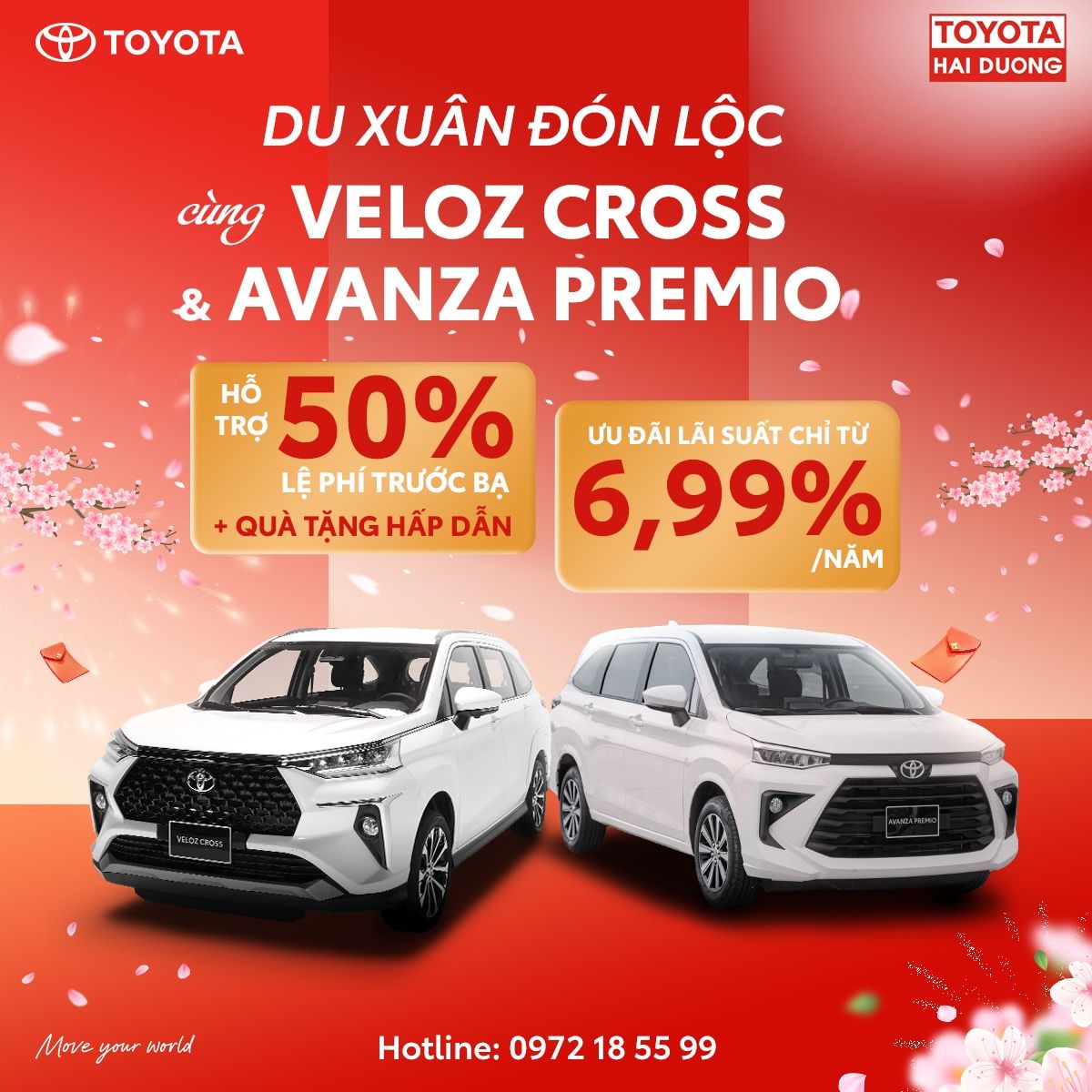 DU XUÂN ĐÓN LỘC CÙNG VELOZ CROSS & AVANZA PREMIO
