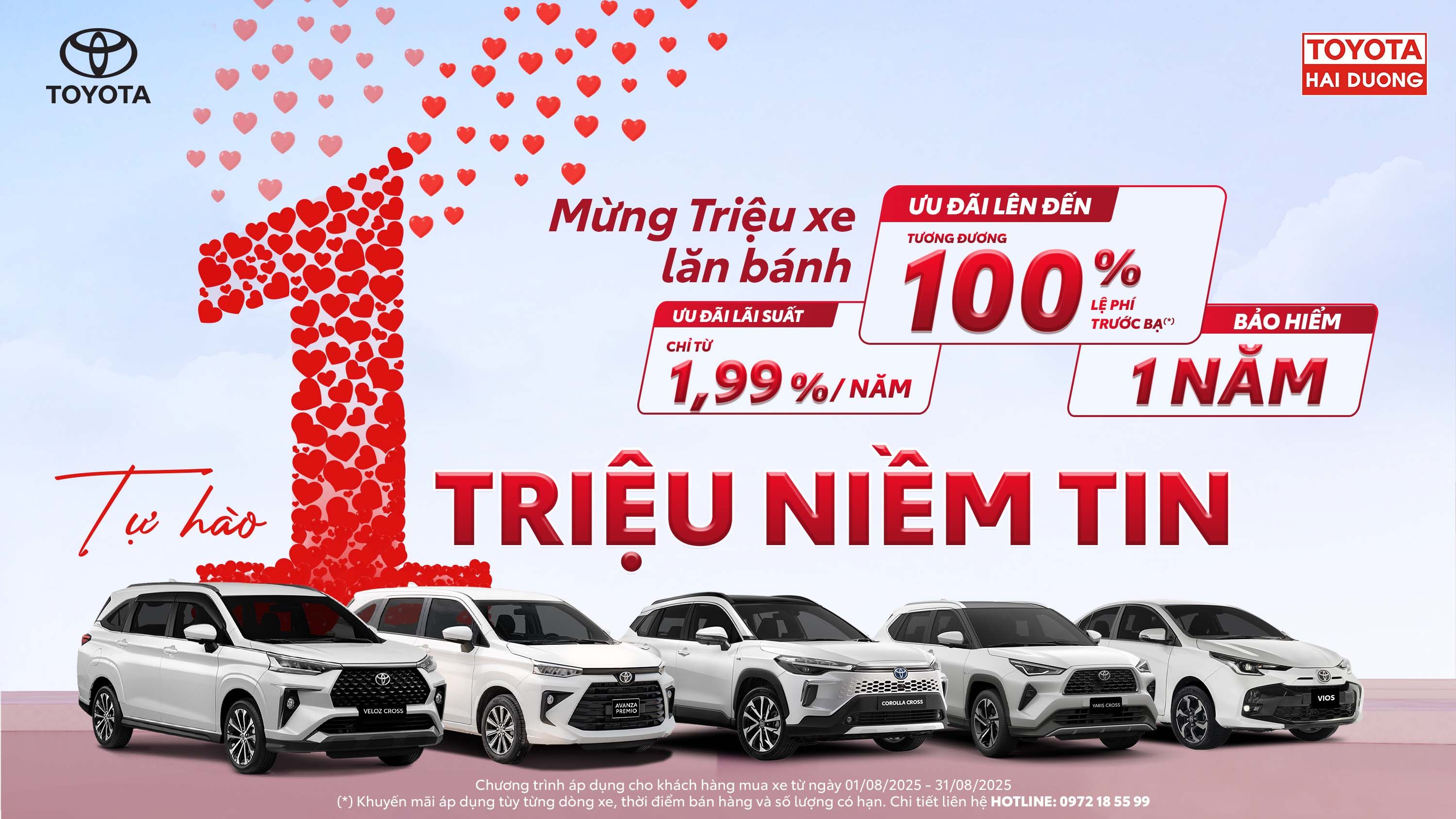 MỪNG TRIỆU XE LĂN BÁNH - TỰ HÀO 1 TRIỆU NIỀM TIN