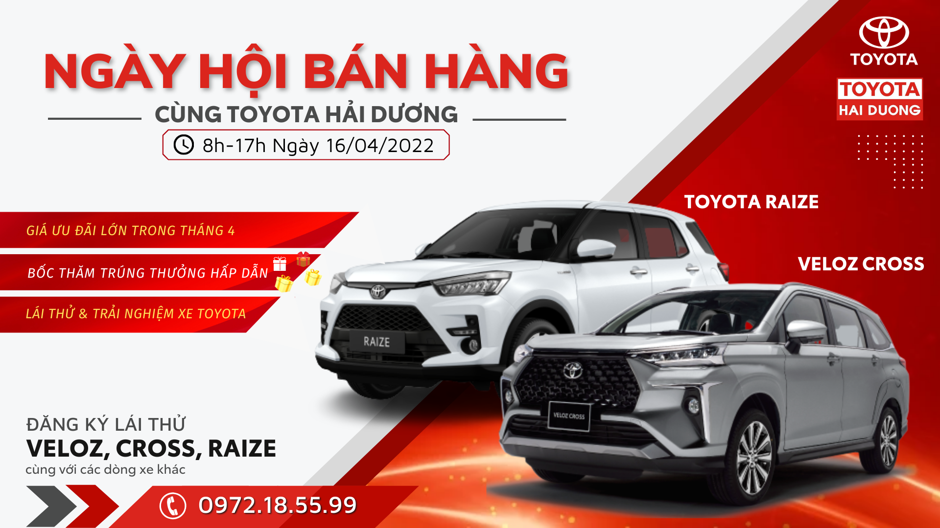 Ngày Hội Bán Hàng Cùng Toyota Hải Dương
