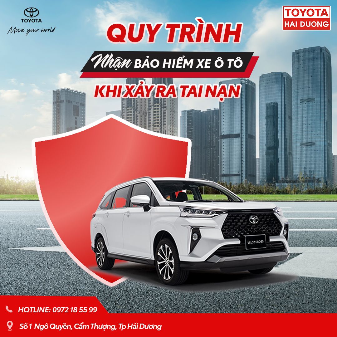 QUY TRÌNH NHẬN BẢO HIỂM XE Ô TÔ KHI XẢY RA TAI NẠN