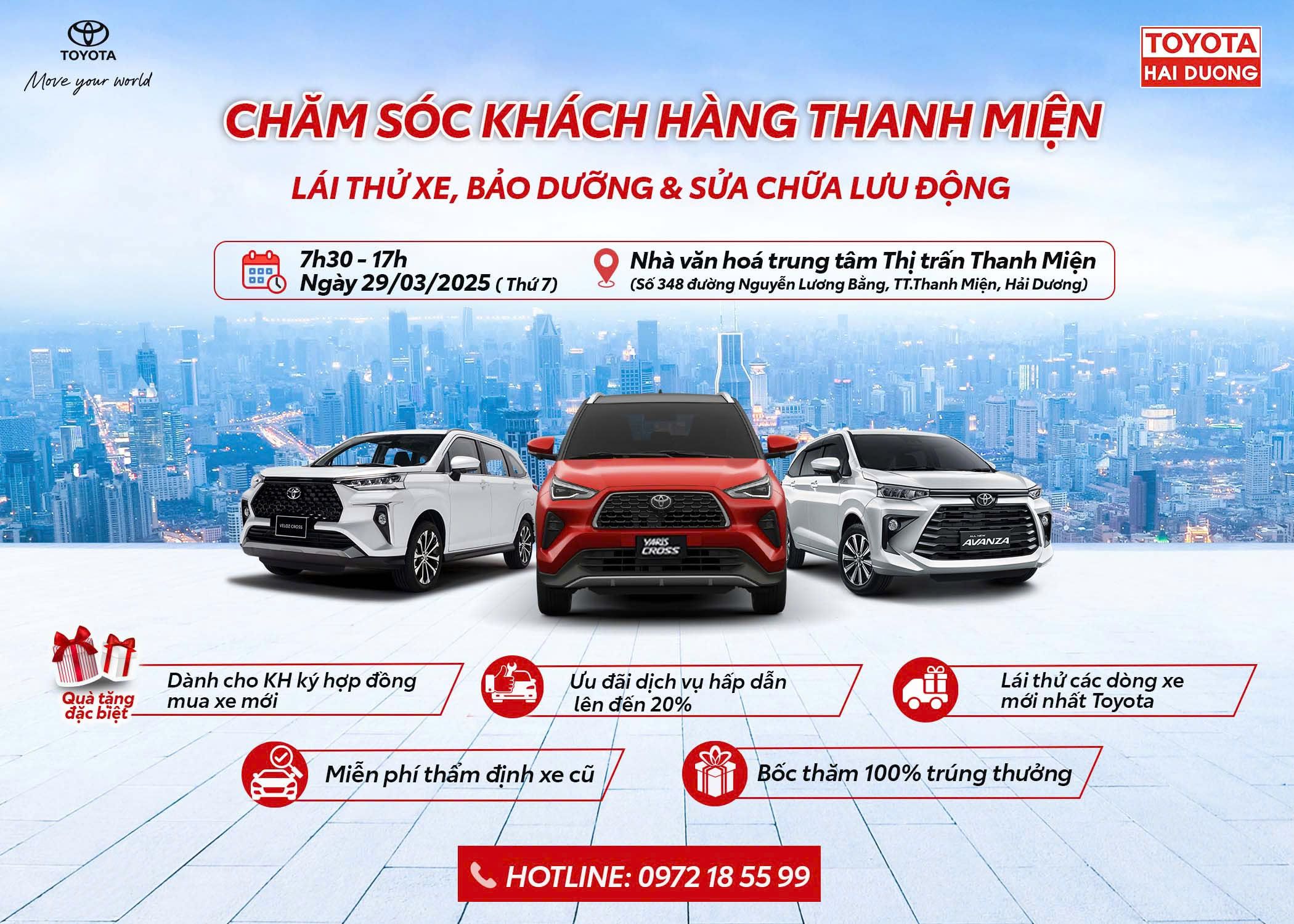 THANH MIỆN - LÁI THỬ, BẢO DƯỠNG & SỬA CHỮA LƯU ĐỘNG