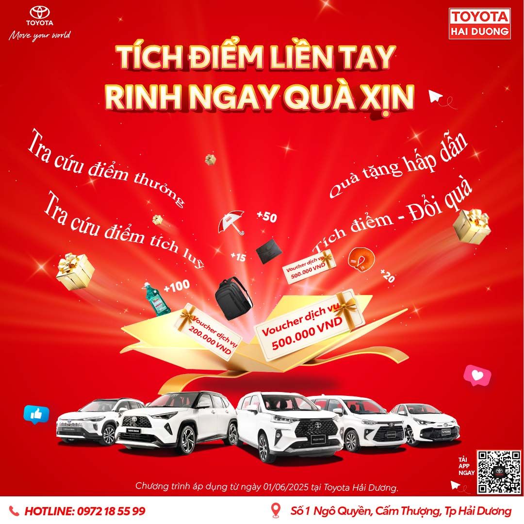 TÍCH ĐIỂM LIỀN TAY RINH NGAY QUÀ XỊN