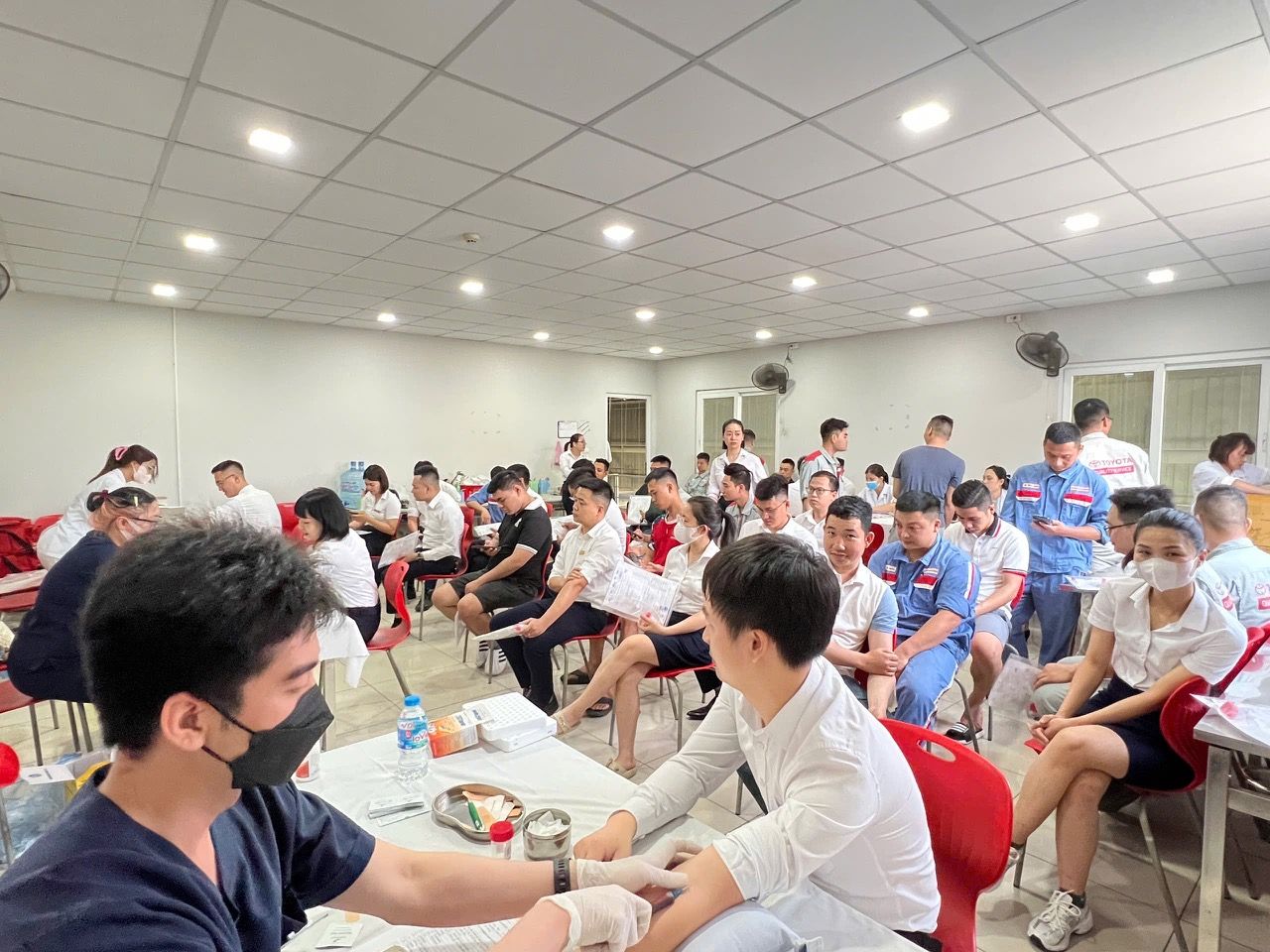 TOYOTA HẢI DƯƠNG TỔ CHỨC KHÁM SỨC KHỎE ĐỊNH KỲ NĂM 2025 CHO CBNV